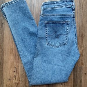 AG x Anthropologie high-rise jeans